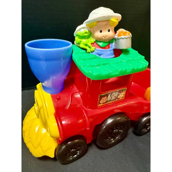 FP Little People Animal Sounds zoo train Crank no animals figures included works - Picture 2 of 6